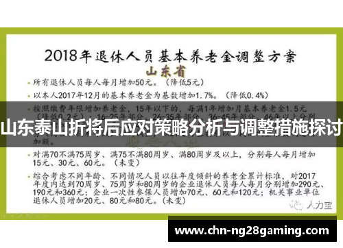 山东泰山折将后应对策略分析与调整措施探讨